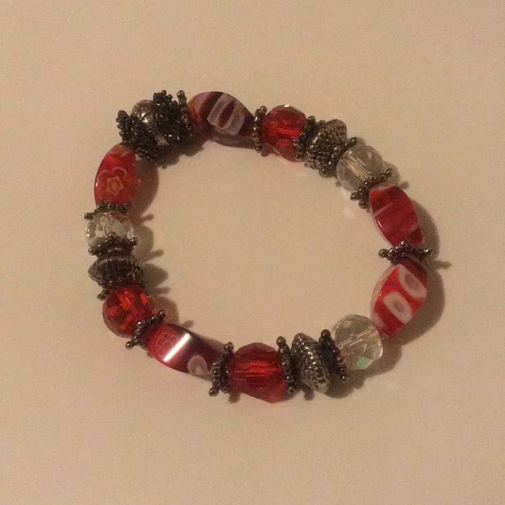 stretchy beaded bracelet